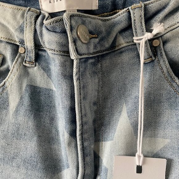 Risen Jean Twinkle High Rise Denim Sz 13 Wst 31 NWT - Picture 3 of 11